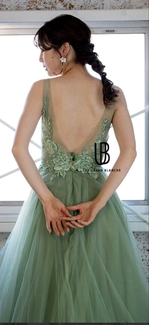 ⭐︎年末までの限定価格⭐︎THE URBAN BLANCHE カラードレスグリーン