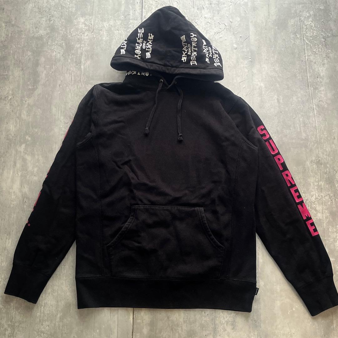 17SS supreme ×THRASHER Boyfriend Hooded