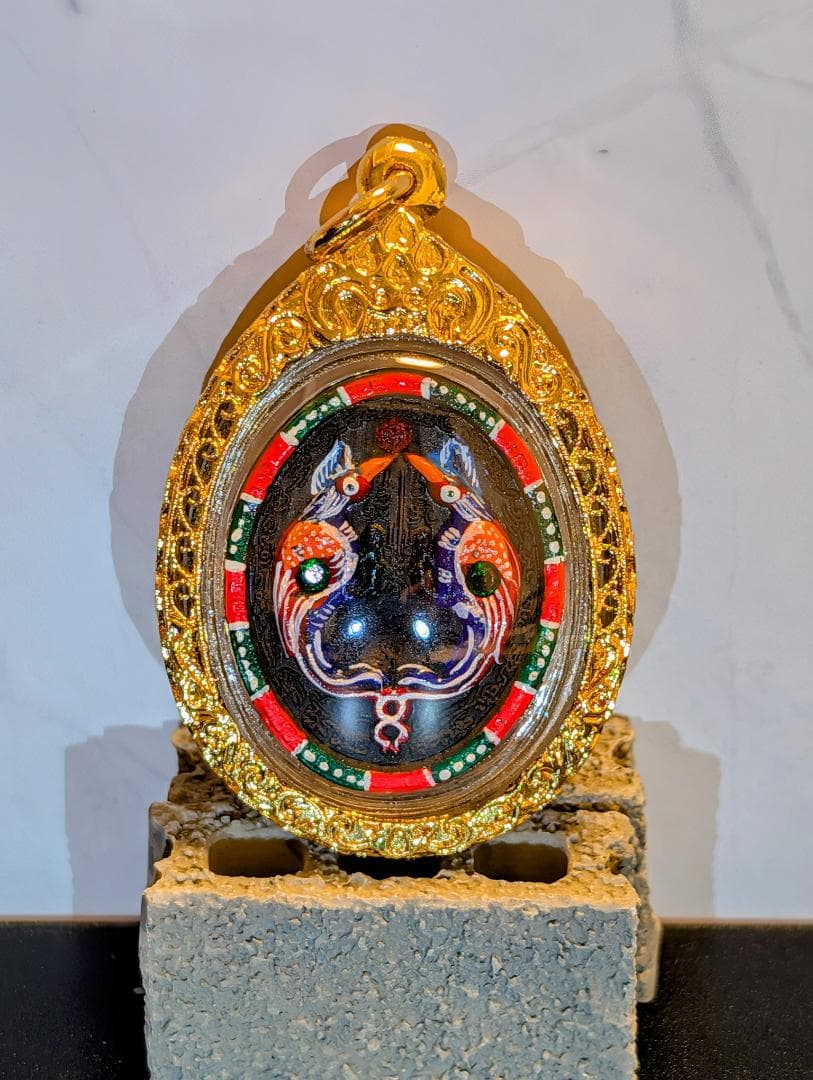 【訳あり】タイお守り　プラクルアン　クルーバー・クリッサナ　2559年　(038 タイお守りプラクルアンクルーバー・クリッサナ2559年(037)