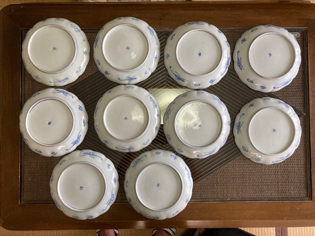 伊万里焼 皿 直径約24センチ 10枚