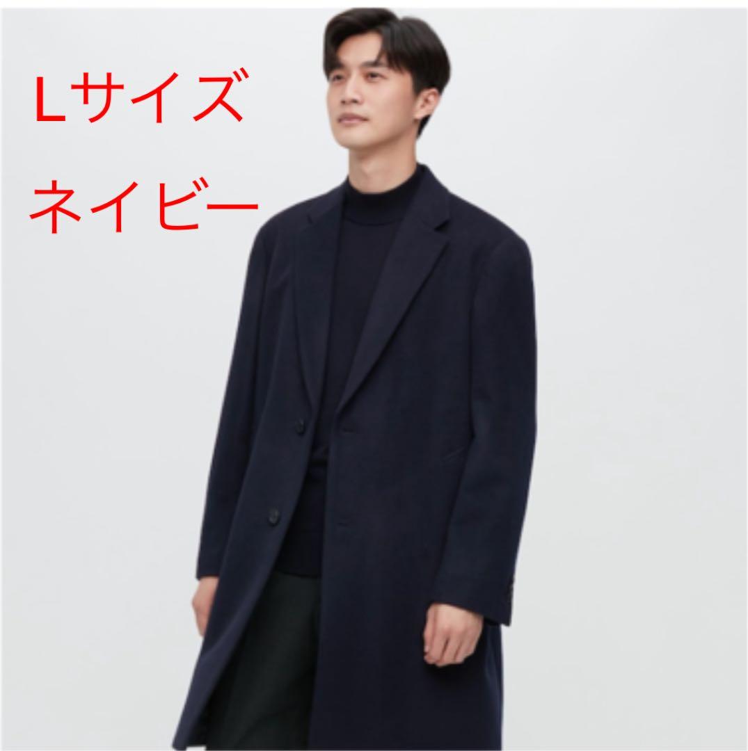 UNIQLO ウールカシミヤチェスターコート ユニクロ》ウールカシミヤ