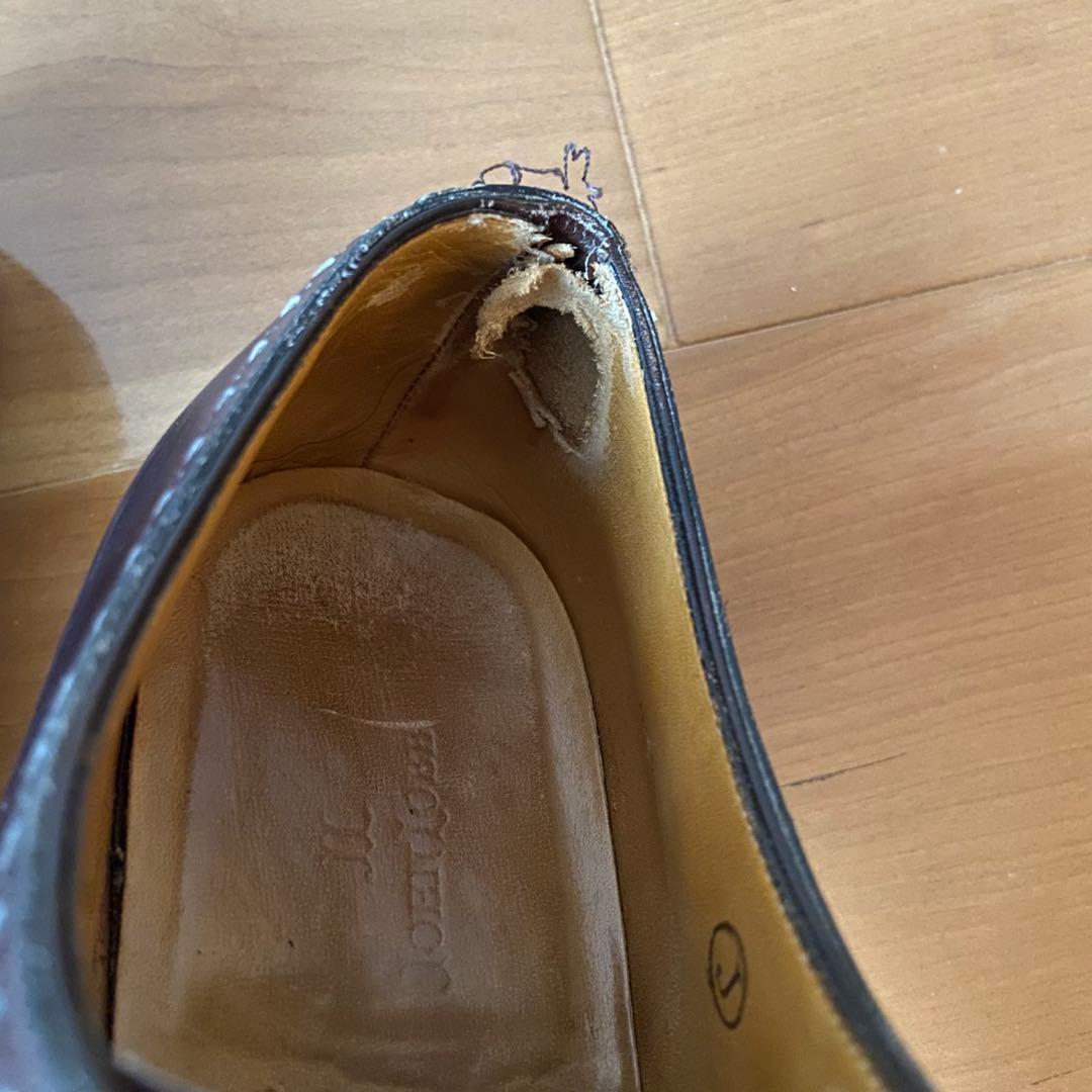 John Lobb ☆ダークブラウン キャップトゥ ドレスシューズ