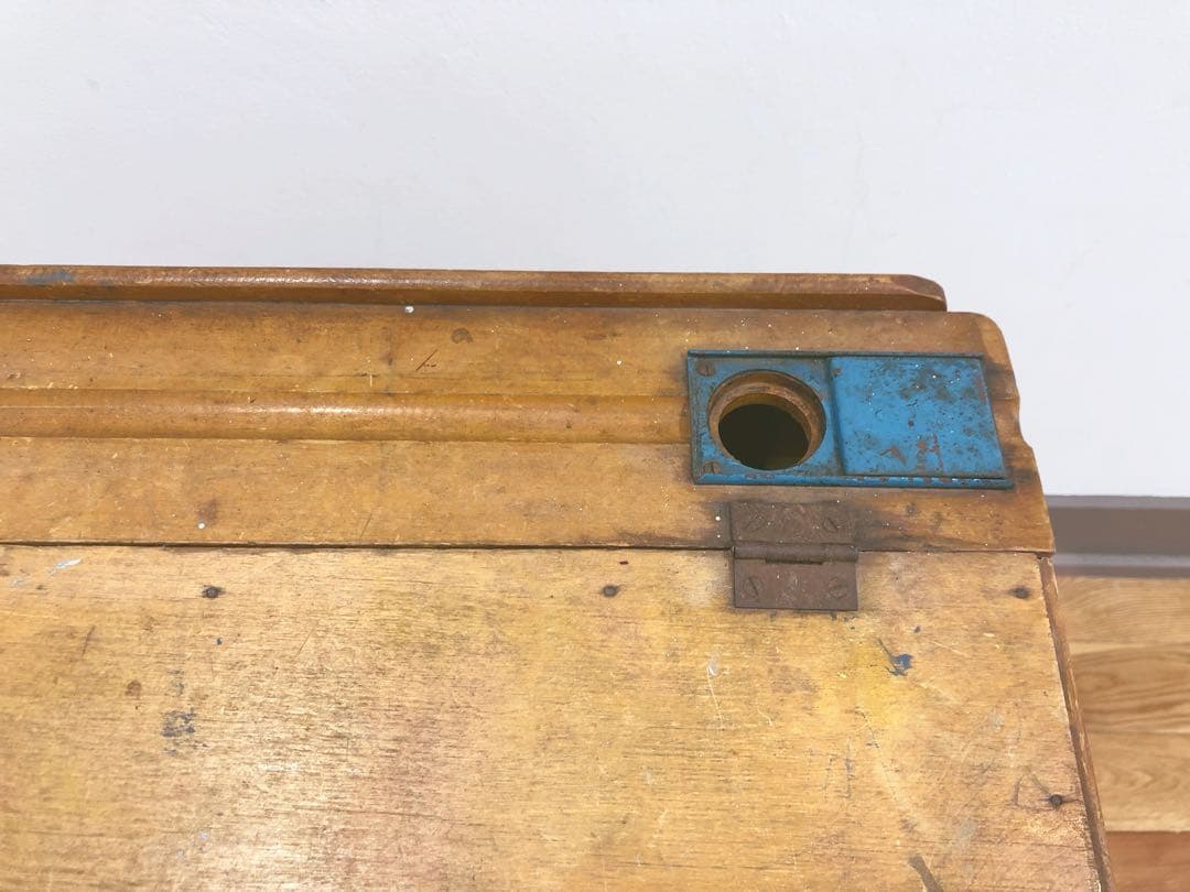 アンティーク シャビーなスクールデスク イギリス製