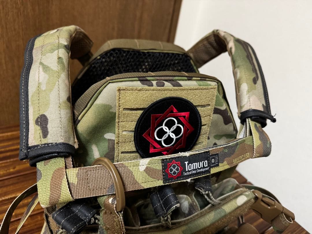 田村装備開発 UCR プレートキャリア マルチカム サバゲー 装備