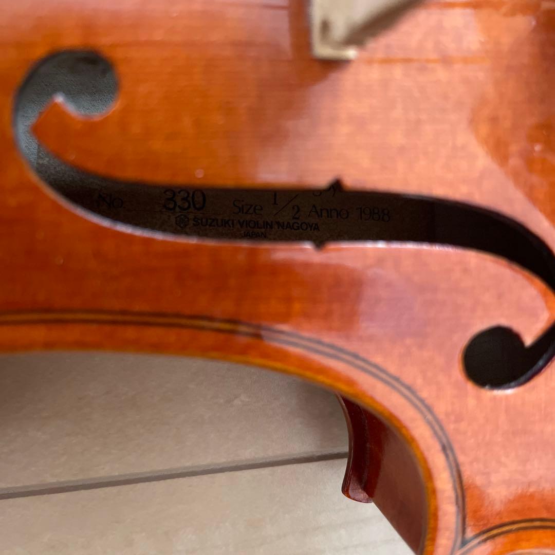 バイオリン　SUZUKI 1/2 330  1988 スズキ