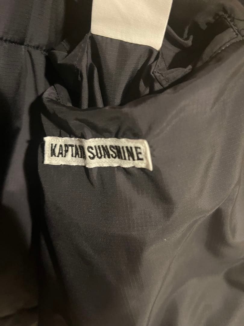 キャプテンサンシャイン パディング ブルゾン 2022AW 別注 ネイビー 38