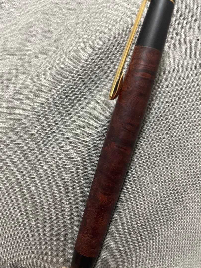 野原工芸 ショップ 特上花梨瘤杢 シャープペンシル