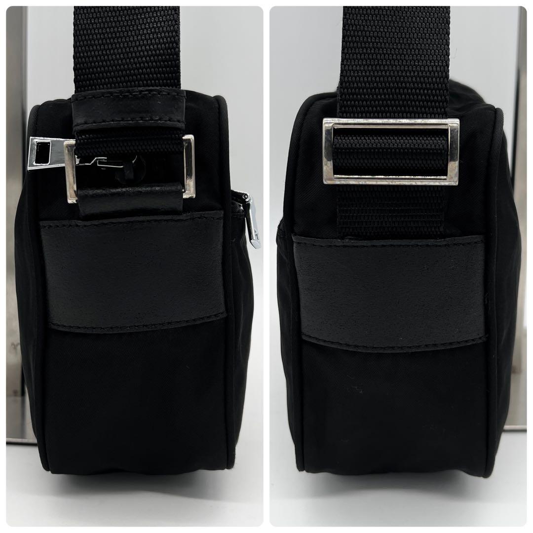 美品✨ プラダ ショルダーバッグ カメラバッグ テスート ナイロン ブラック 黒