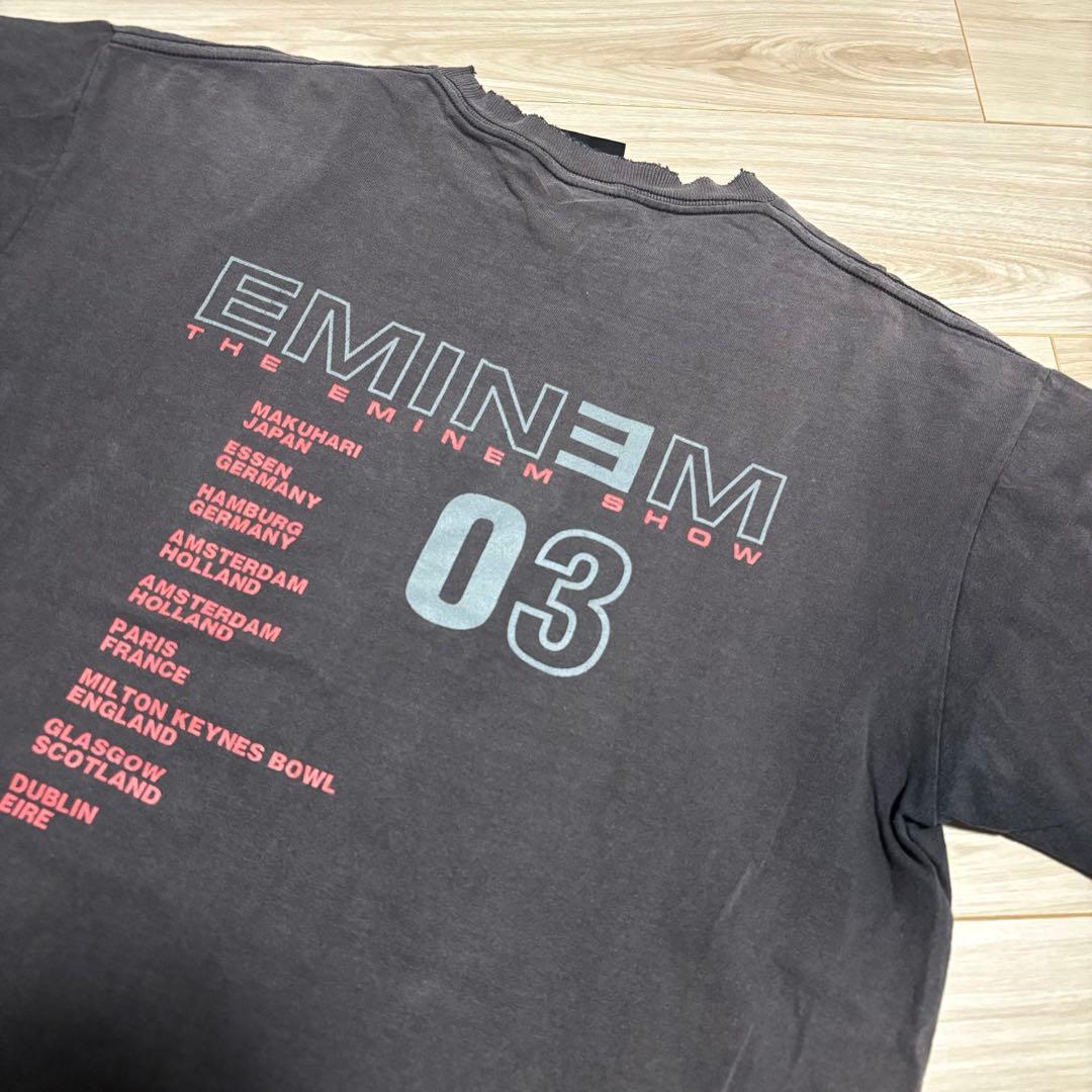 【週末限定セール】00s Eminem エミネム ツアーTシャツ L SHOOT