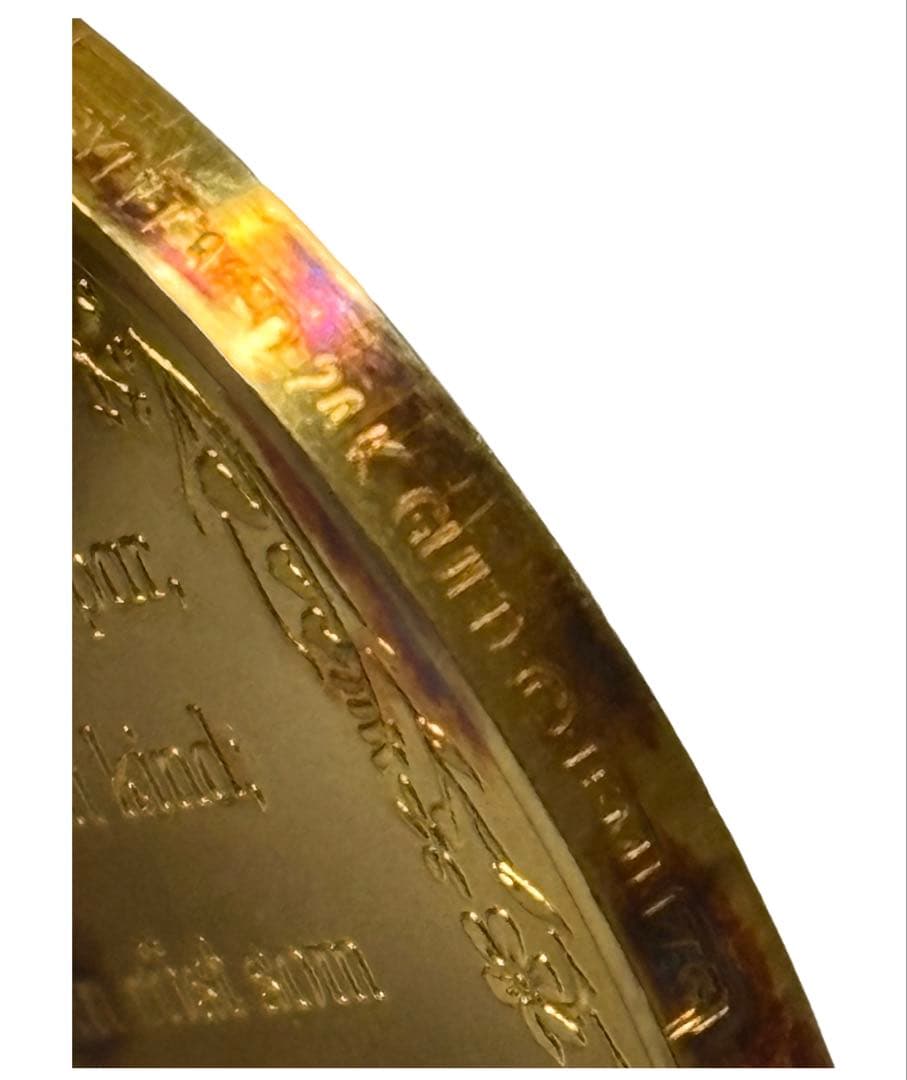 フランクリンミント コイン シルバー925/1000 24メッキ