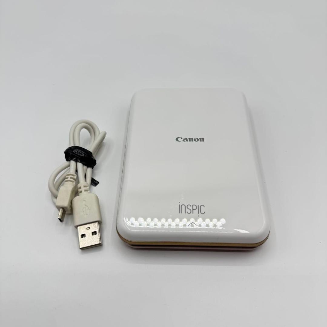 Canon iNSPiC PV-123 ミニフォトプリンター ローズゴールド - メルカリ
