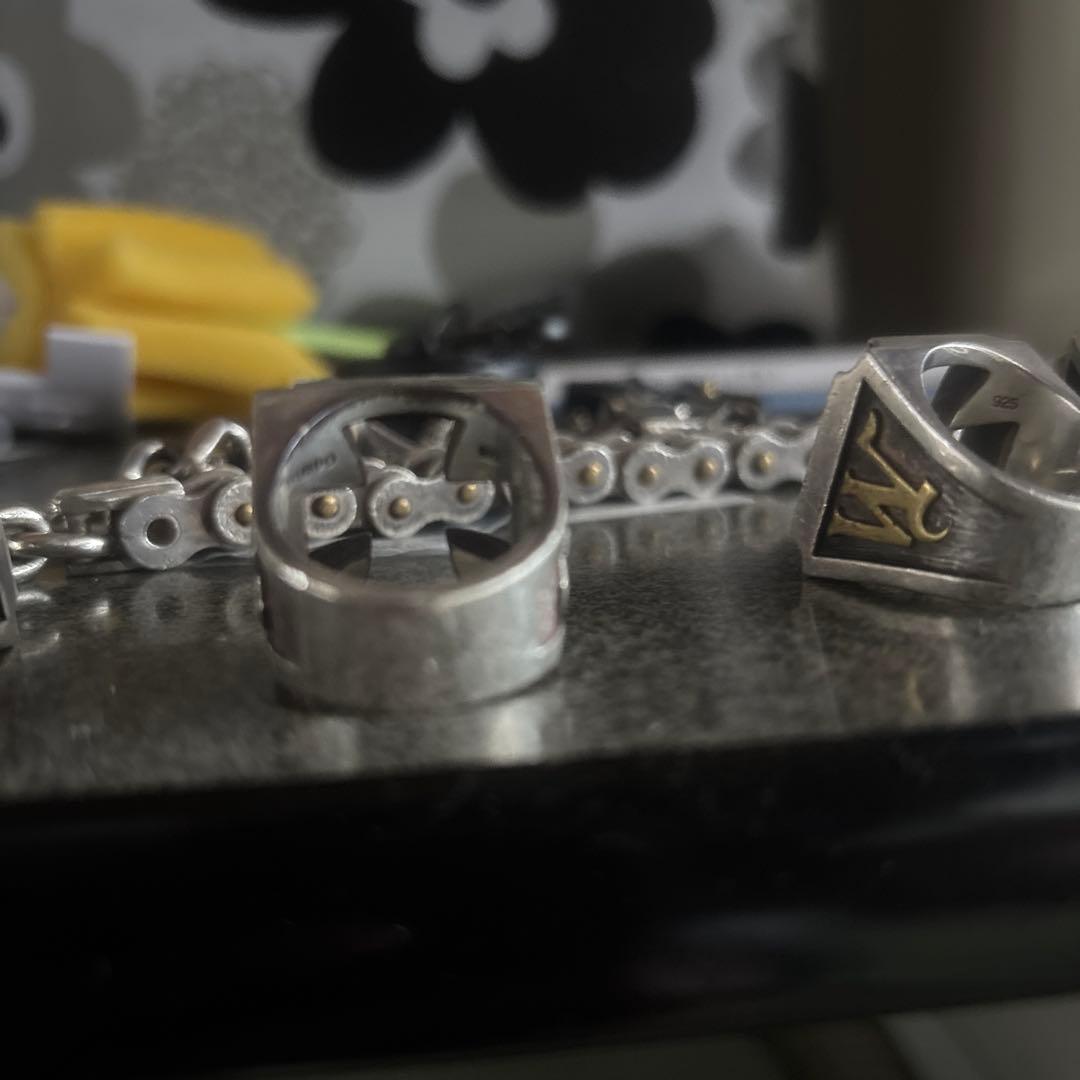 ウィアード　アイアンクロスリング20号