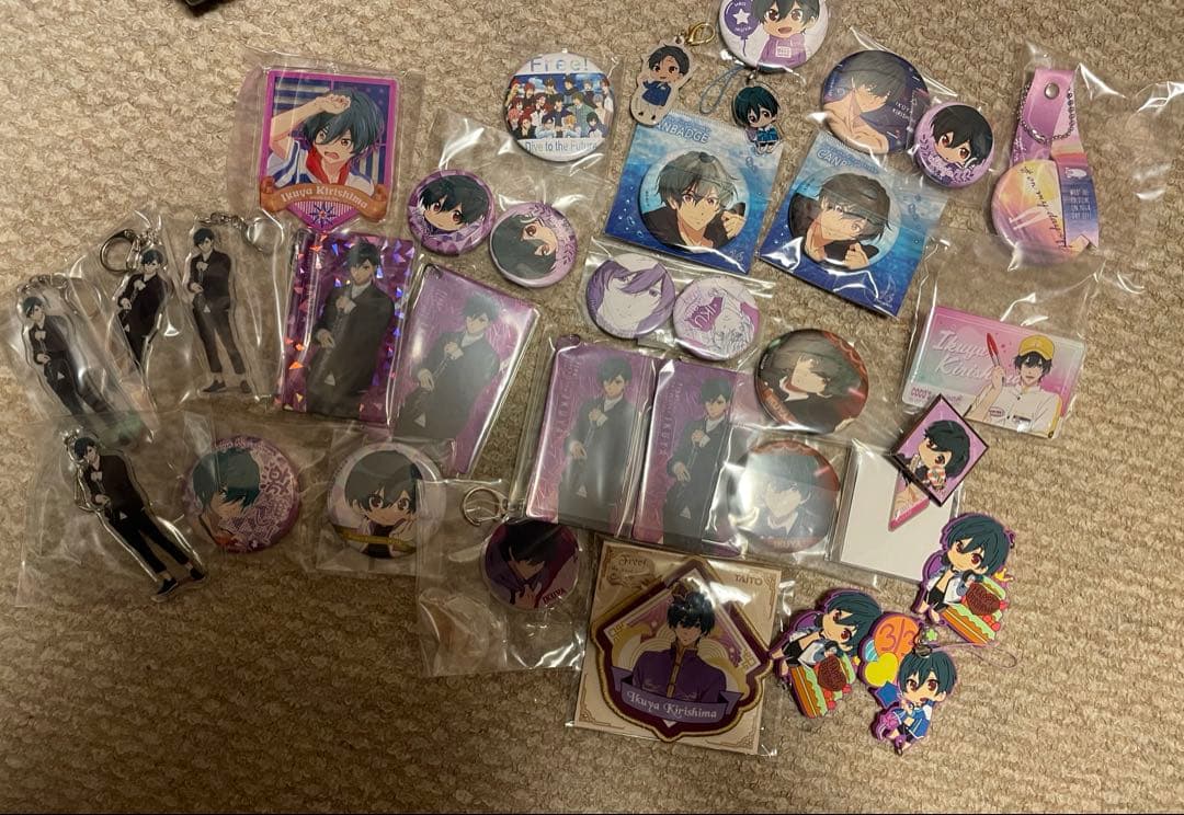 あんさんぶるスターズ！姬宫桃李ハート型缶バッジ 105点 セット