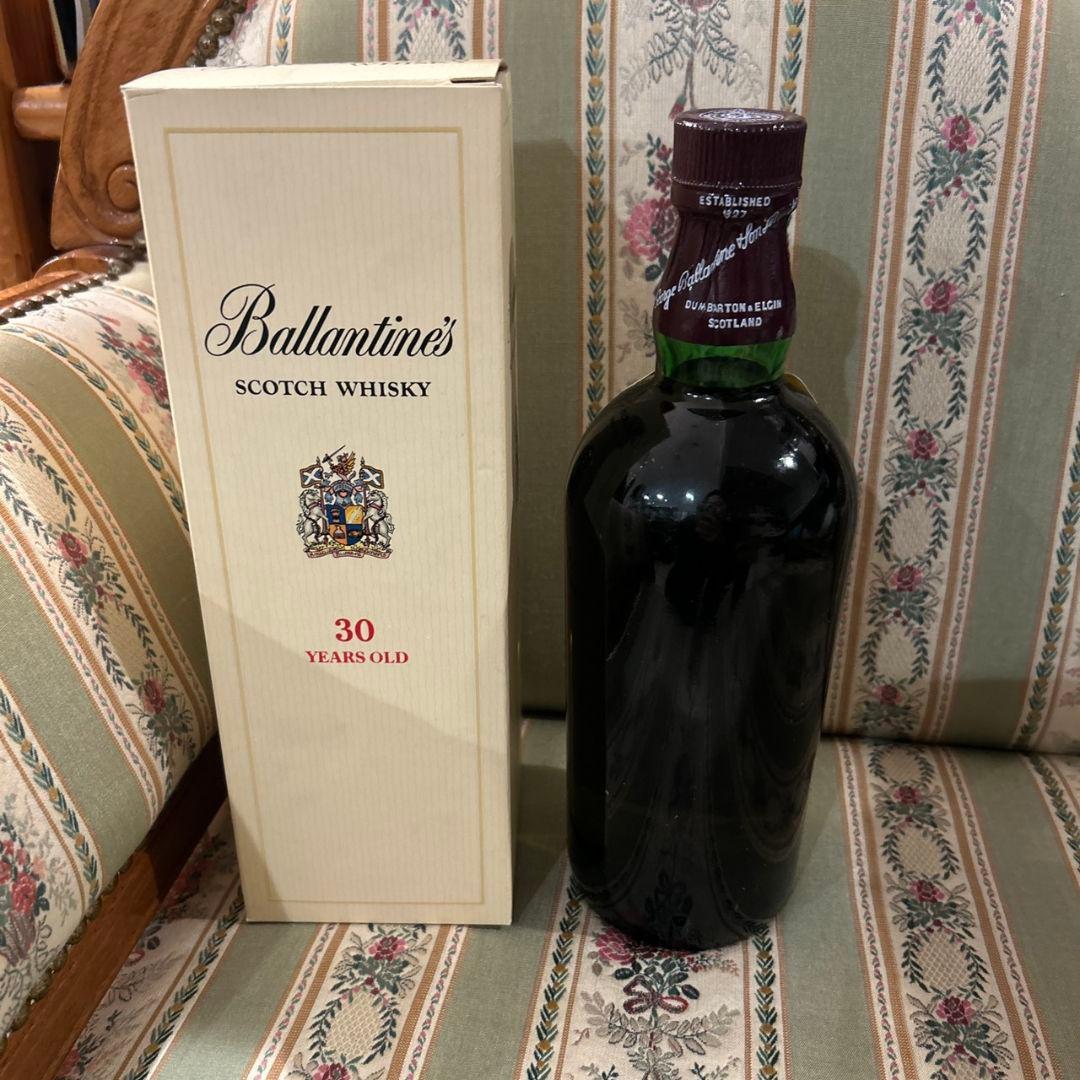 極美品 バランタイン30年茶色キャップ ダンバートン 80年代 - メルカリ