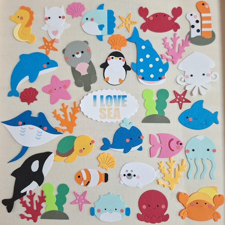 海の生き物 NO.41 水族館セット クラフトパンチ 880円 - メルカリ