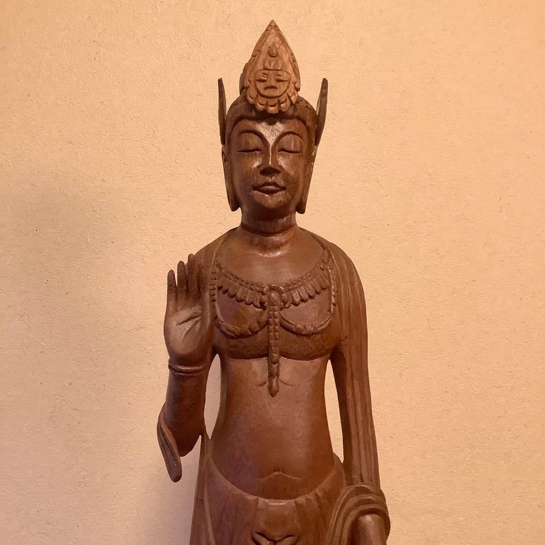 大正期「白鳳文化・夢違観音菩薩立像」法隆寺国宝写仏・平城京・天平文化・