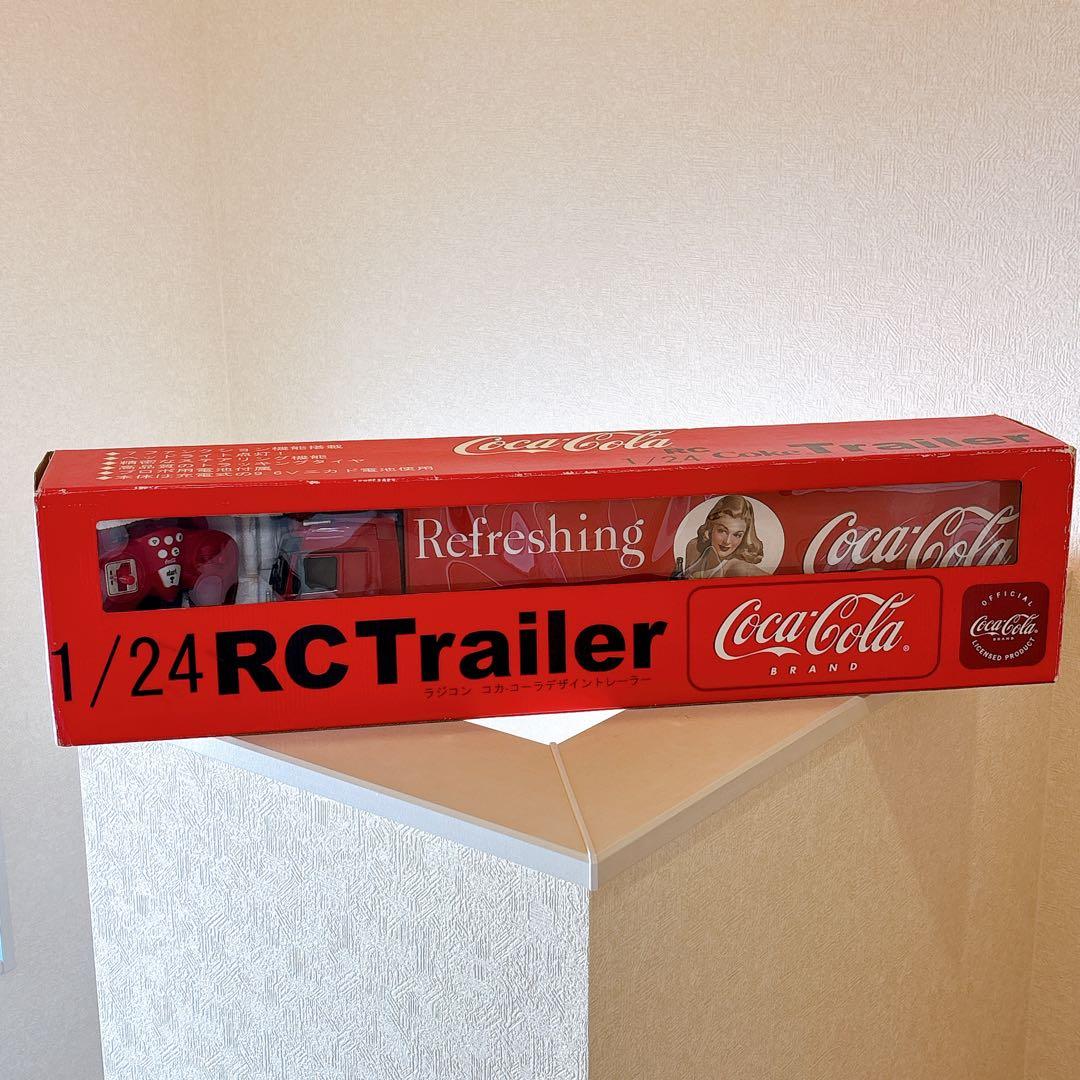 希少！ 特大 コカコーラ トレーラー ラジコン 全長70cm 120周年記念品
