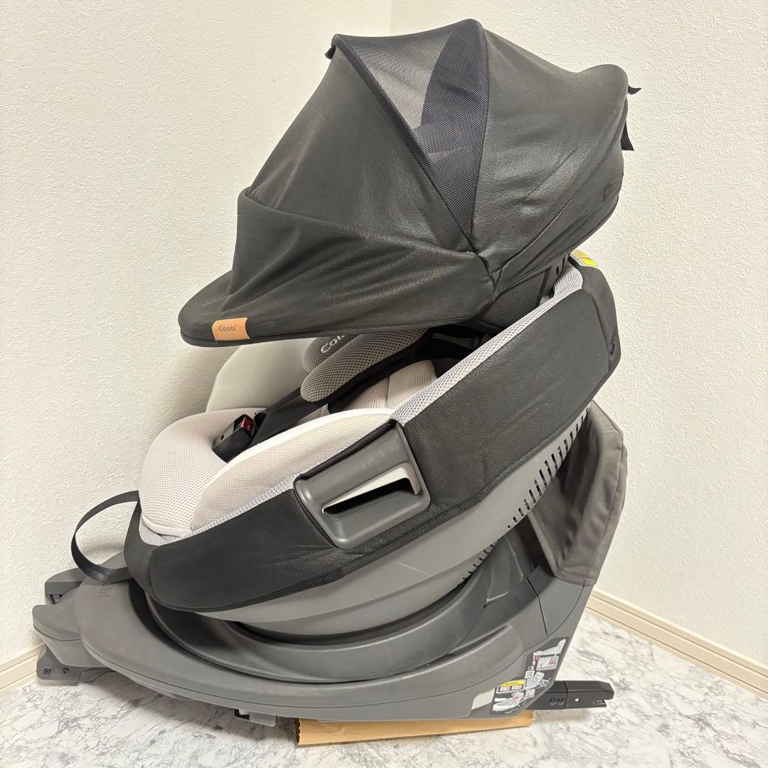 超美品✨清潔✨Combi THE S Air ISOFIX固定式　 新生児〜OK