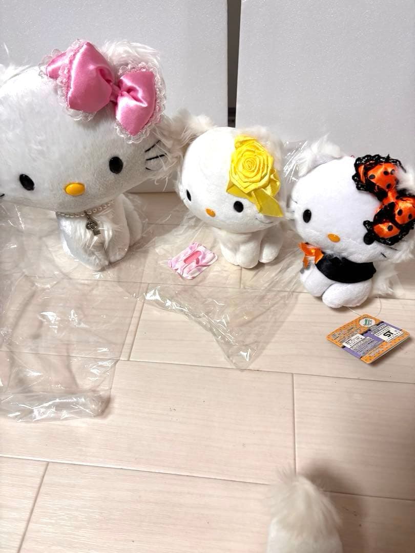 激レアあり❣️大量チャーミーキティぬいぐるみ まとめ売り 未開封あり