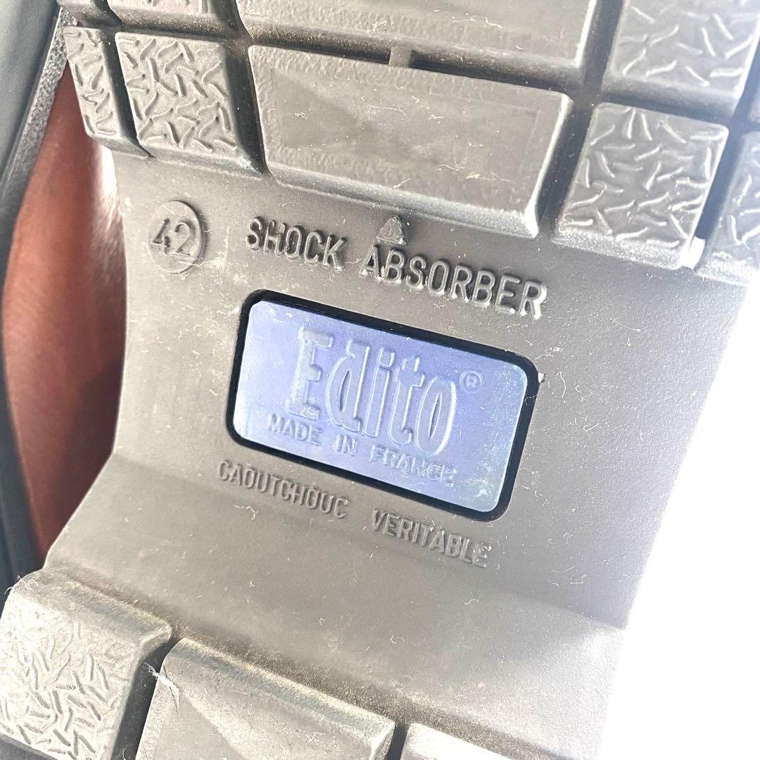 【人気】KLEMAN クレマン パドレ チロリアンシューズ ブラウン 42