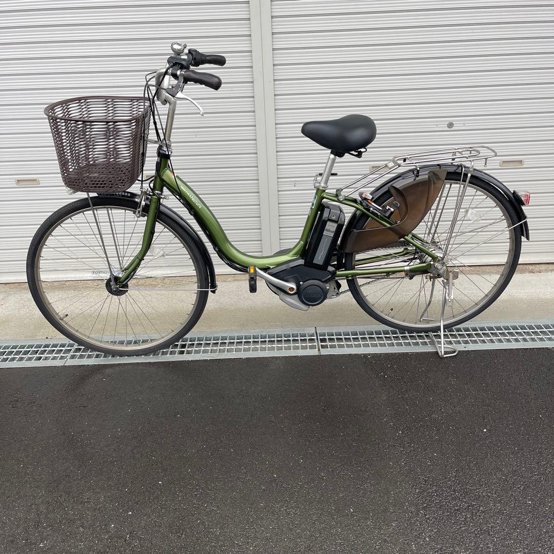 YAMAHA電動アシスト自転車26インチ8.9Ah グリーン