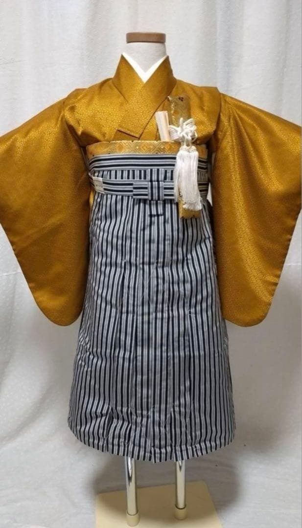 七五三 袴 3歳から5歳 着物 袴 羽織 長襦袢 小物 フルセット