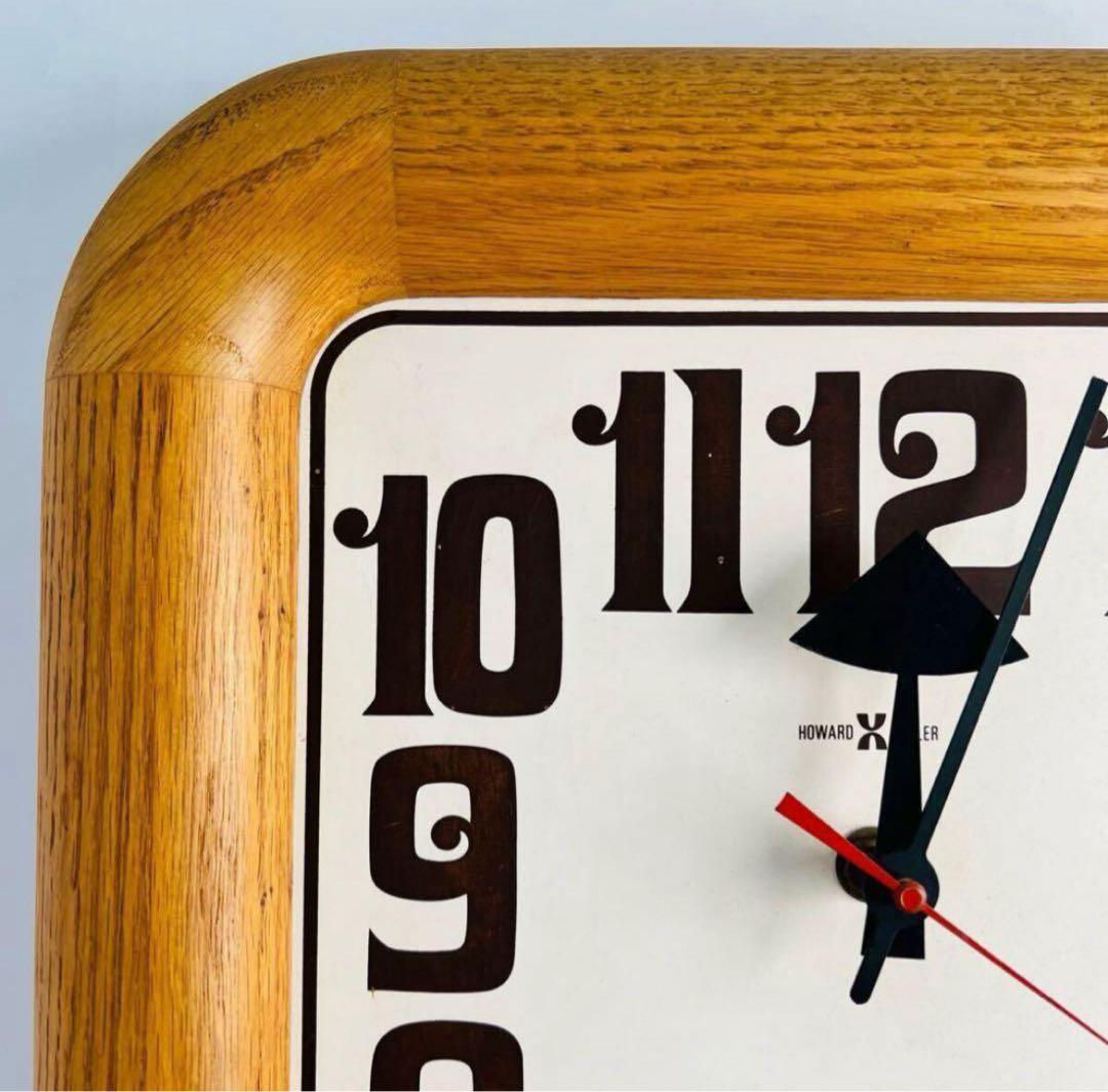 HOWARD MILLER 木製掛時計