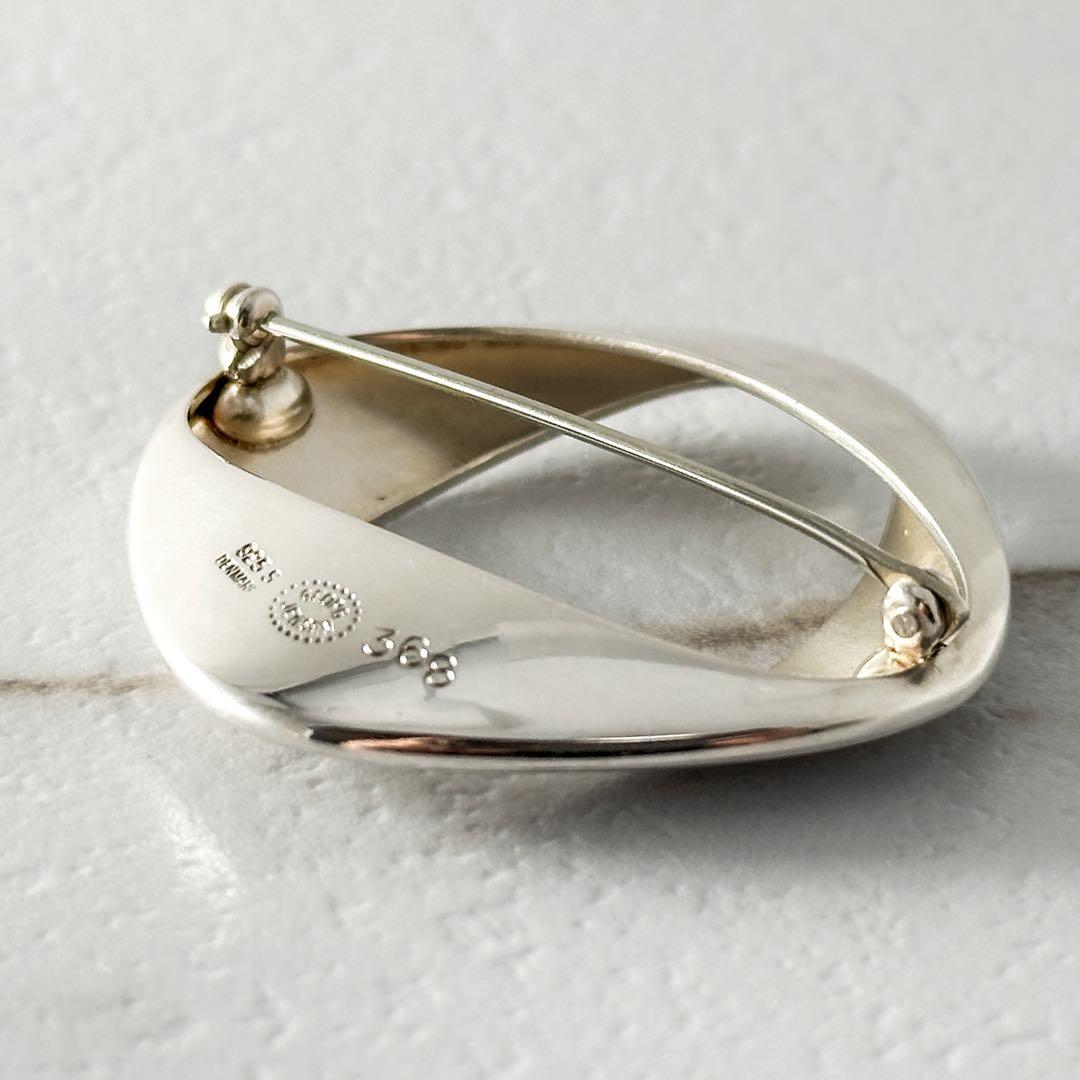 GEORG JENSEN シルバー ブローチ 368 ヘニングコッペル 925