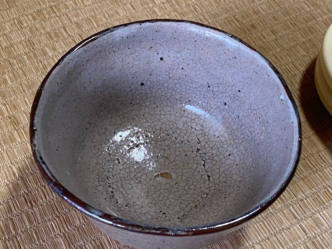 ♢唐津焼 無地唐津 茶道具 抹茶碗 作家物 骨董品 - メルカリ