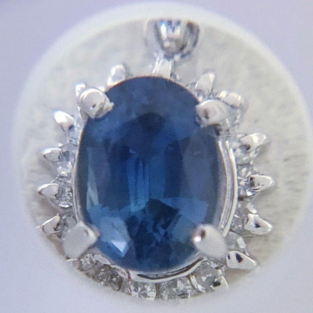 いちいちマーマー パール リング Pt900 サファイア ネックレス