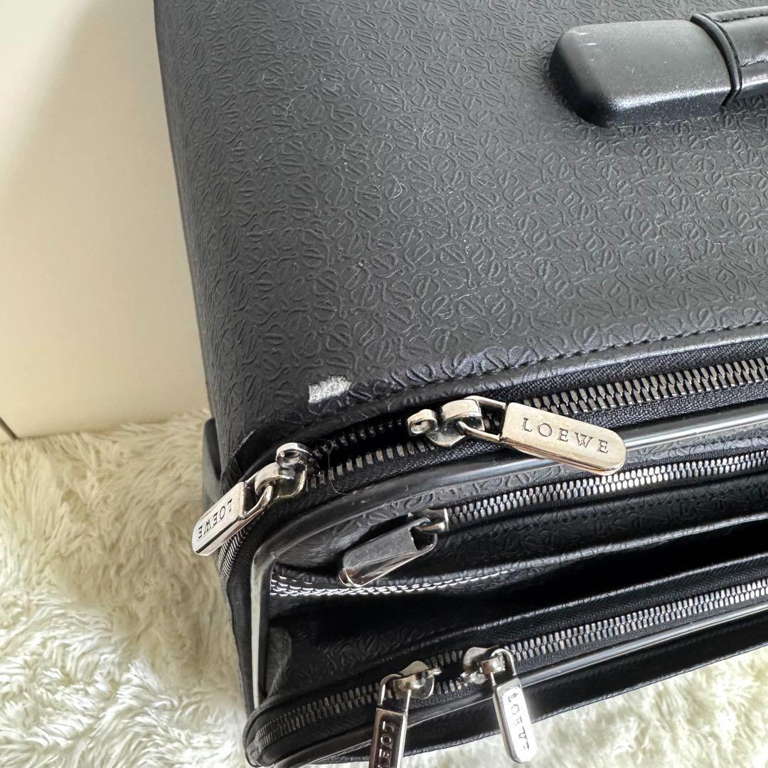 希少】ロエベ アナグラム 2way キャリーケース スーツケース