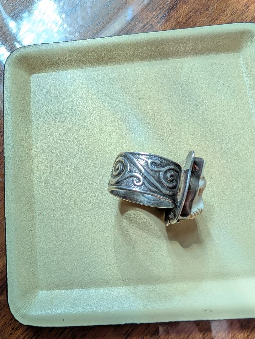 tabra tunoa タブラ　リング　指輪　シルバー　ハンドメイド　レア　希少