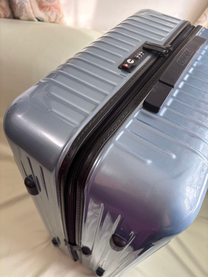 リモワRIMOWA サルサエアー80ℓ チェックイン 水色 大型軽量 リモワの
