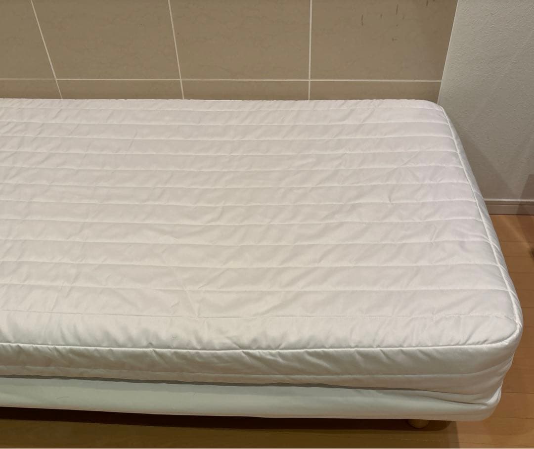 無印　脚付マットレス　シングル