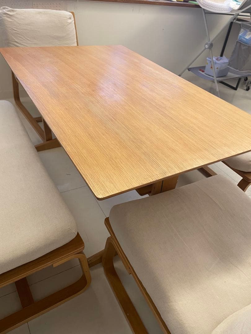 無印良品 ダイニングテーブル5点セット