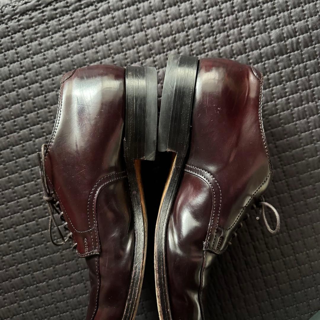 Alden　オールデン　Vチップ　コードバン　9D　バーガンディ