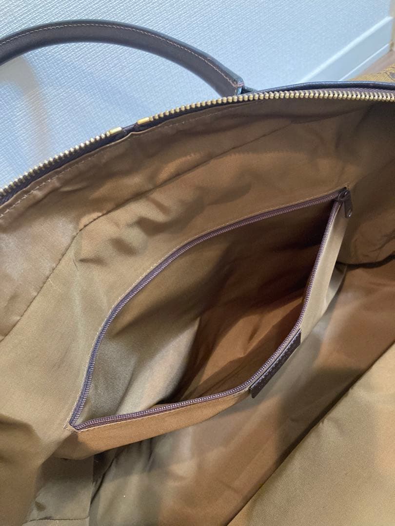 新品 MORABITOモラビト ボストンバッグ 旅行鞄 大容量 キャメルブラウン