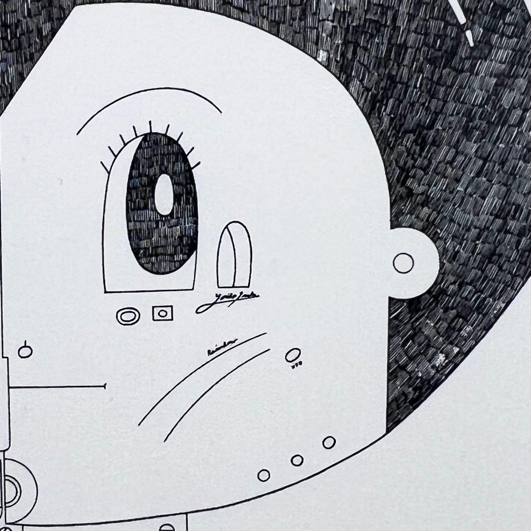 8人のアトムの肖像！伊坂義夫1986年サイン入りグラフィックアート作品mh894