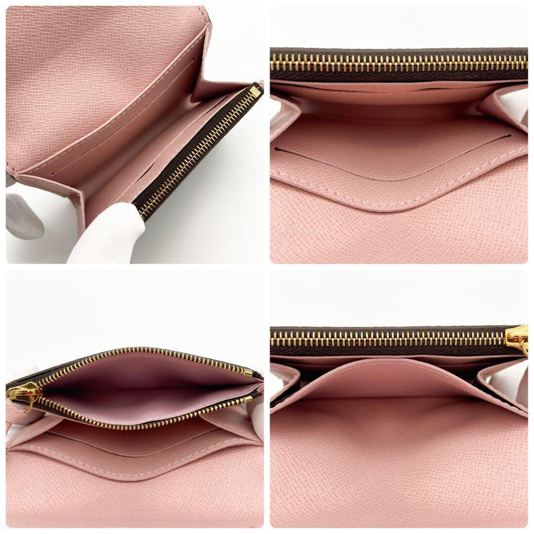 ぜん IC ルイヴィトン ポルトモネ ロザリ ローズバレリーヌ