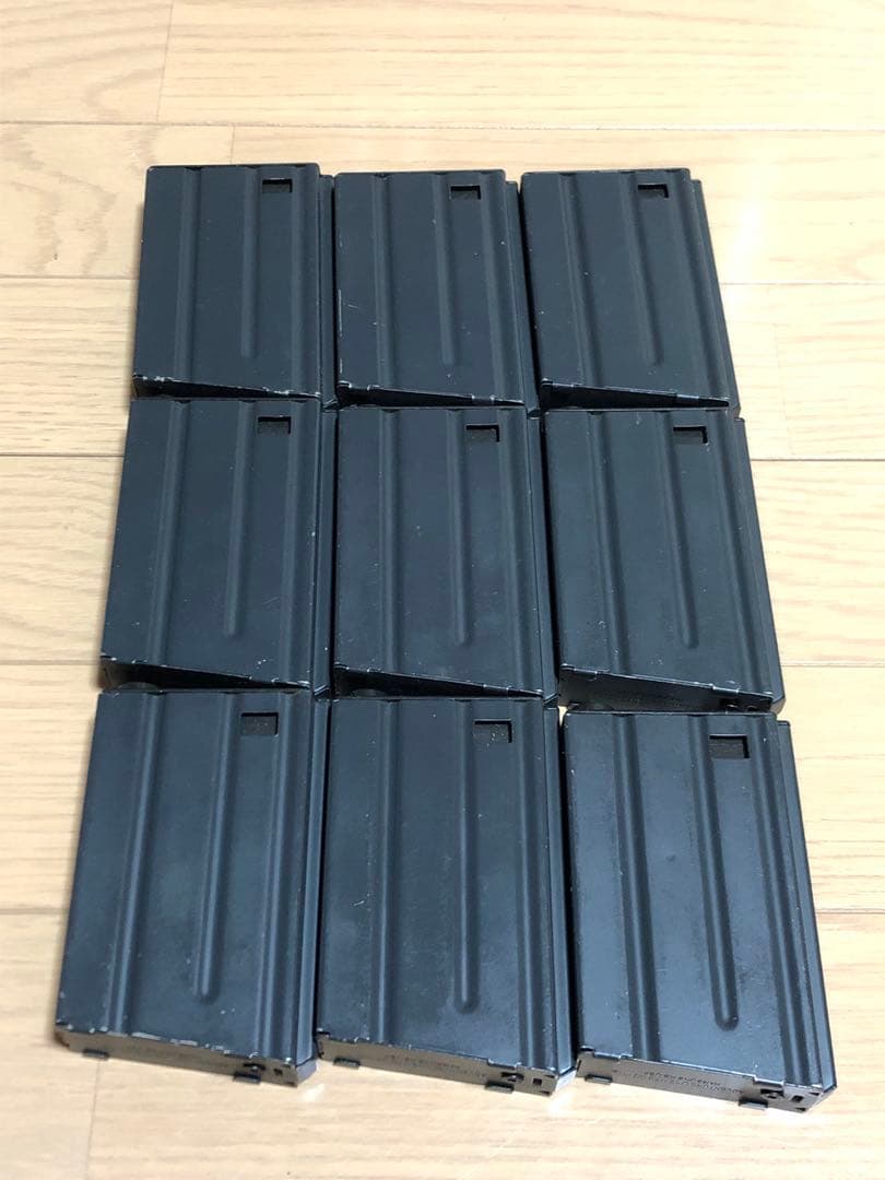東京マルイM16用　ショートマガジンG&P 110連　9個セット
