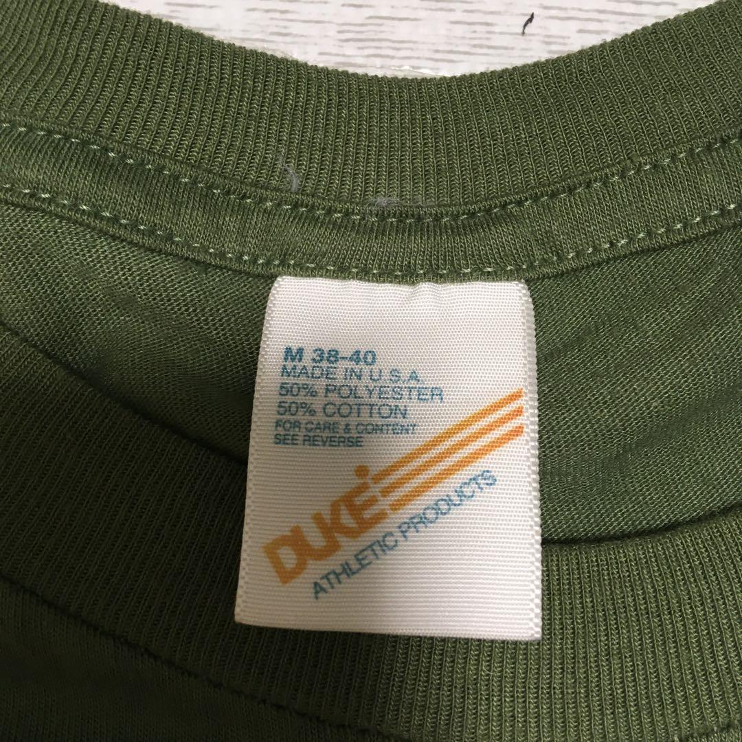 80´sミリタリースカルデザインTシャツ Mサイズ