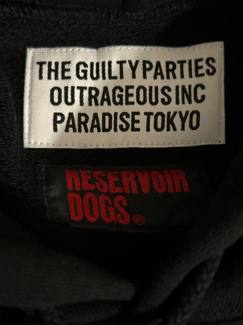 新品未使用タグ付き ワコマリア レザボアドッグス スウェットパーカー M