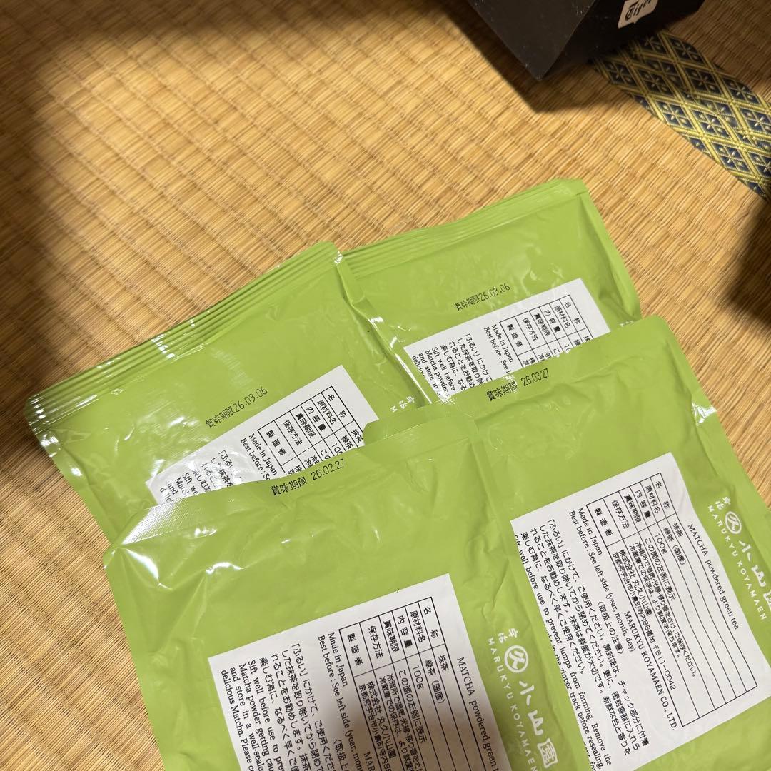 丸久小山園 抹茶 青嵐 100g✕4袋セット