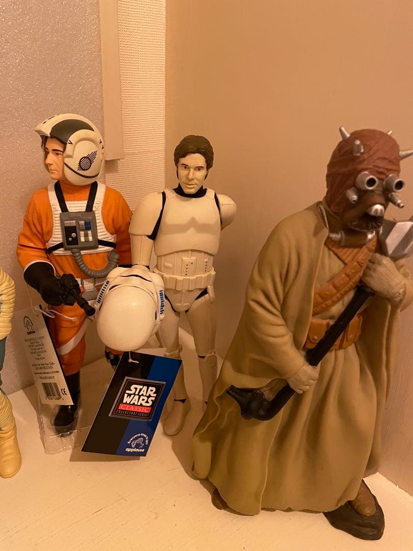 スター・ウォーズ アクションフィギュア9体セット(アプローズ社) 送料込み