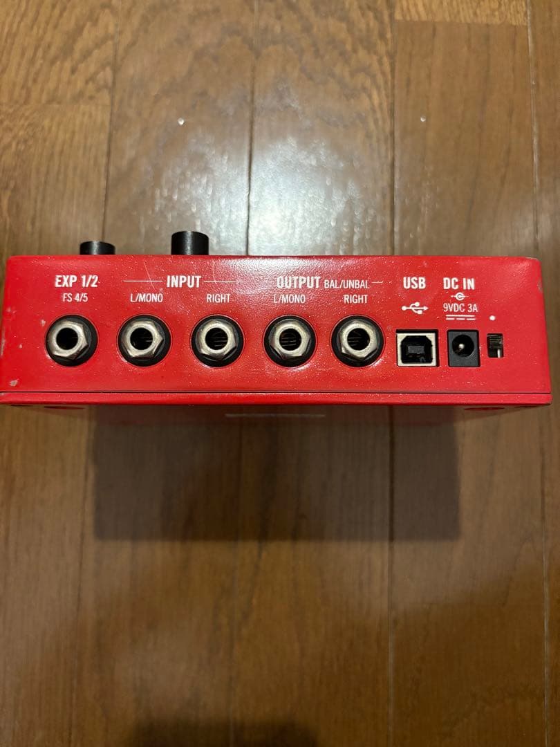 LINE 6 HX Stomp ギターエフェクター レッド
