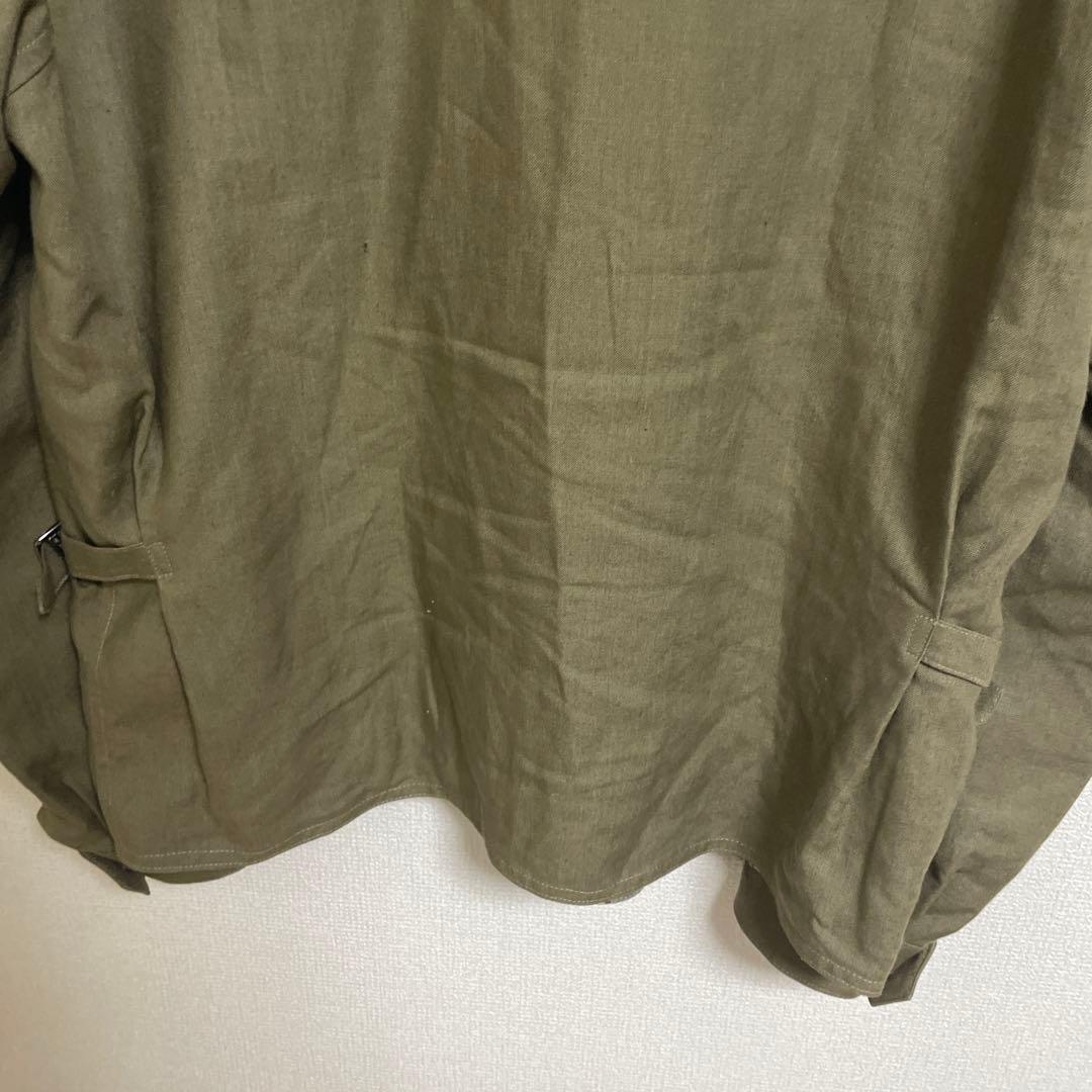 英国製　GRENFELL ゴルファー　リネン　38