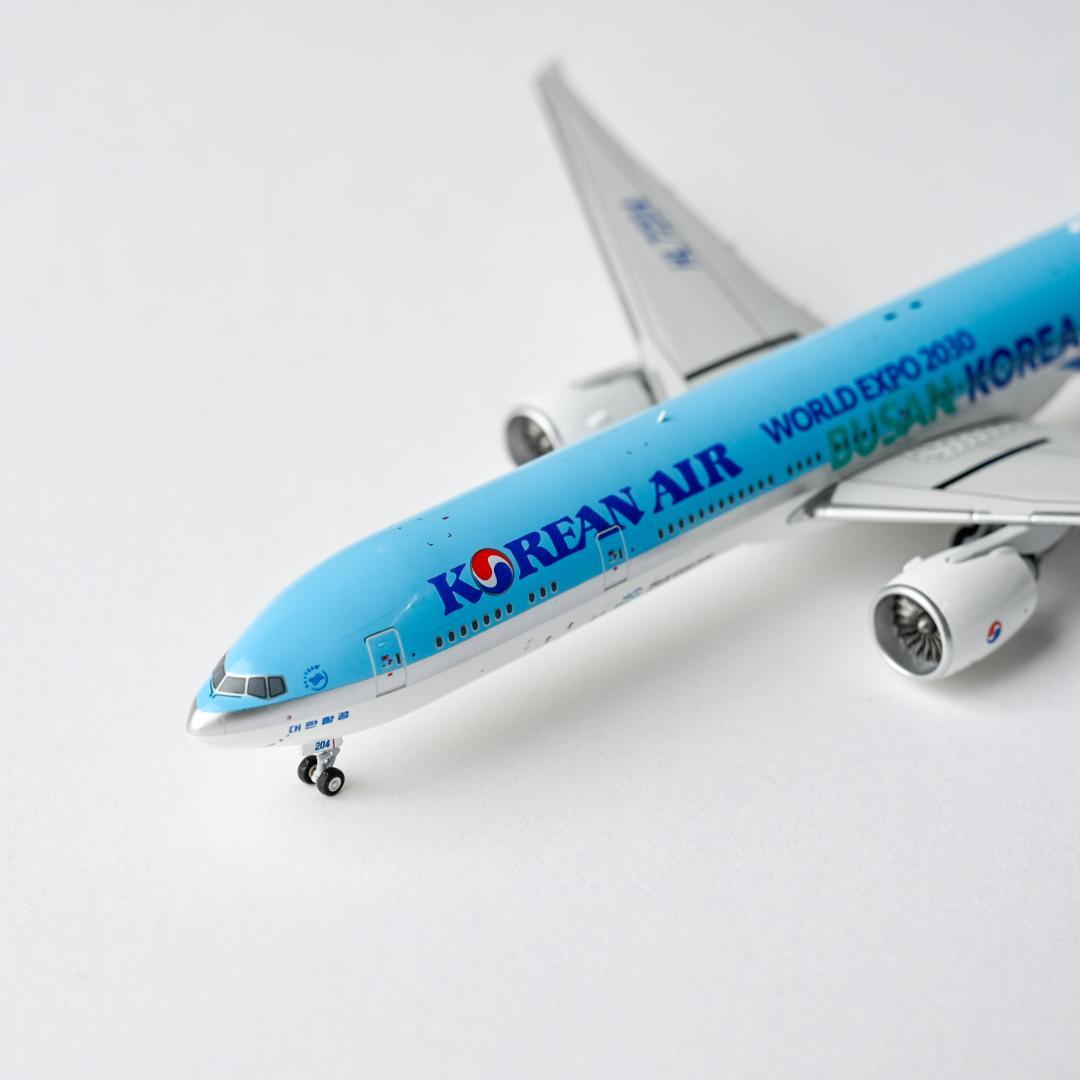 大韓航空 B777-300ER ブラックピンク 特別塗装 釜山万博 1/400 - メルカリ