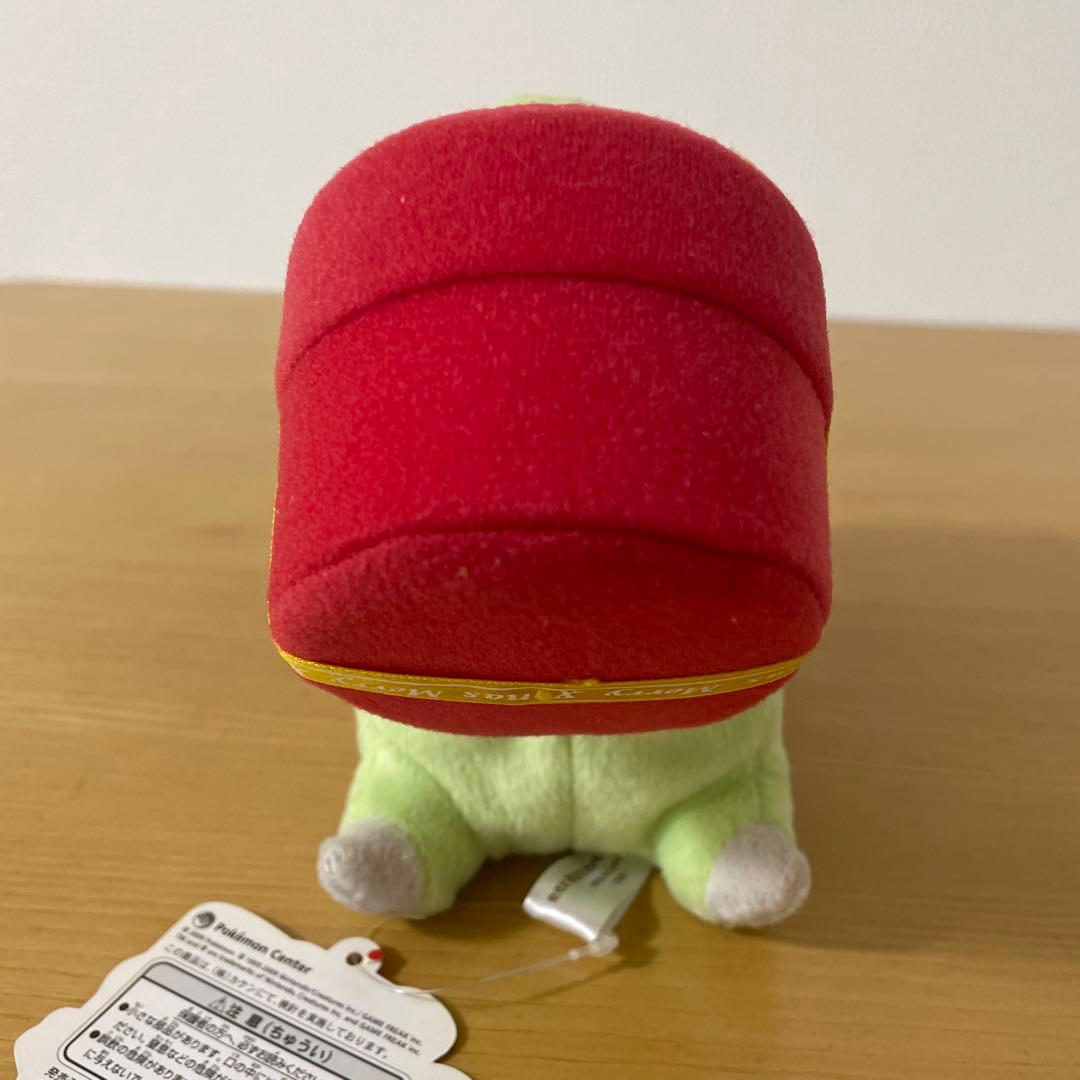 2009年 ポケモンセンター限定 クリスマス チコリータ ぬいぐるみ タグ