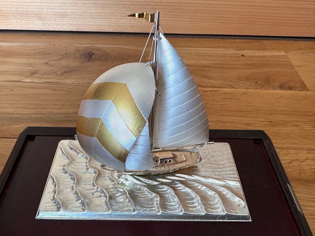 銀製 武比古 置物ヨット7号(フルセール) TAKEHIKO 美品 SILVER - メルカリ