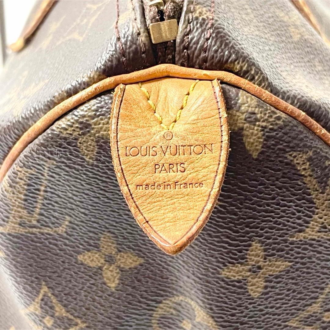 ルイヴィトン　モノグラム　ハンドバッグ　スピーディ30 ミニボストン　ブラウン